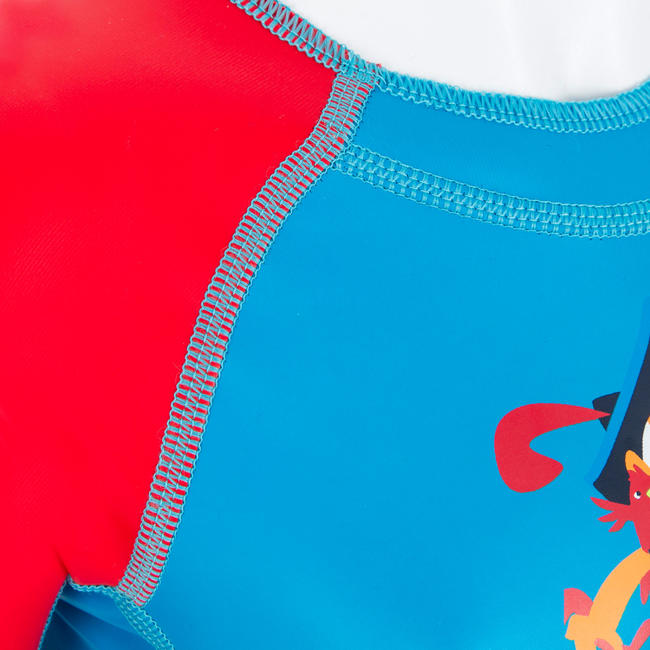 Baby Boy Swimming Costume to keep warm Blue Red