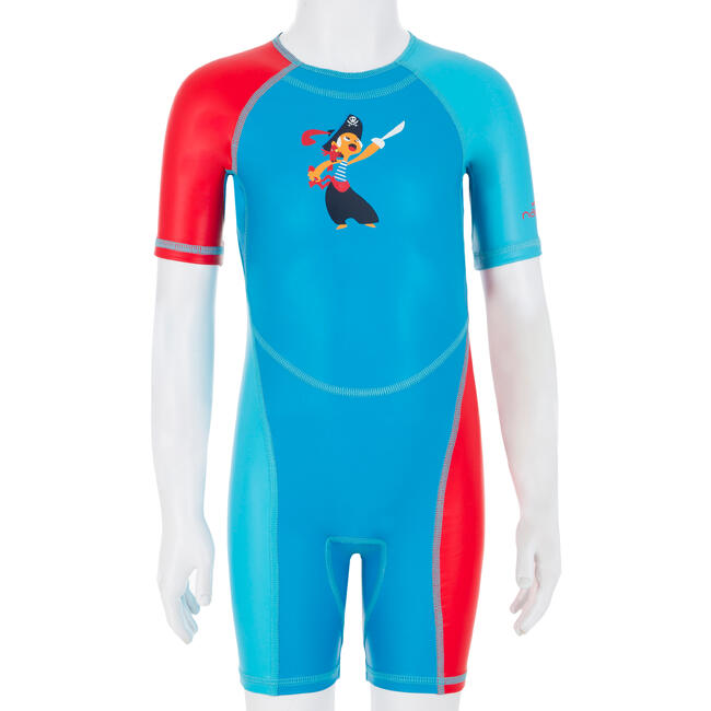 Baby Boy Swimming Costume to keep warm Blue Red