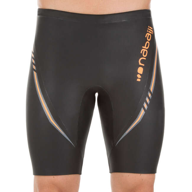 NABAIJI 500 Men's Neoprene JammerStyle Swim Shorts Black...