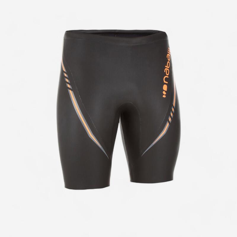 Jammer Natación Hombre Negro Naranja Neopreno 4 MM