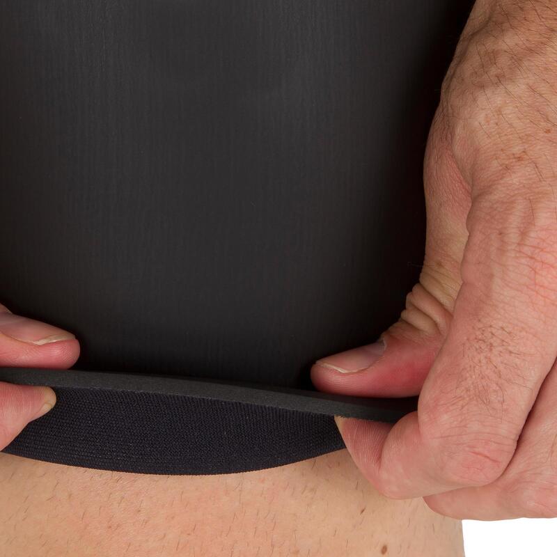 Boxeri tip jammer înot neopren 4 mm Negru-Portocaliu Bărbați 