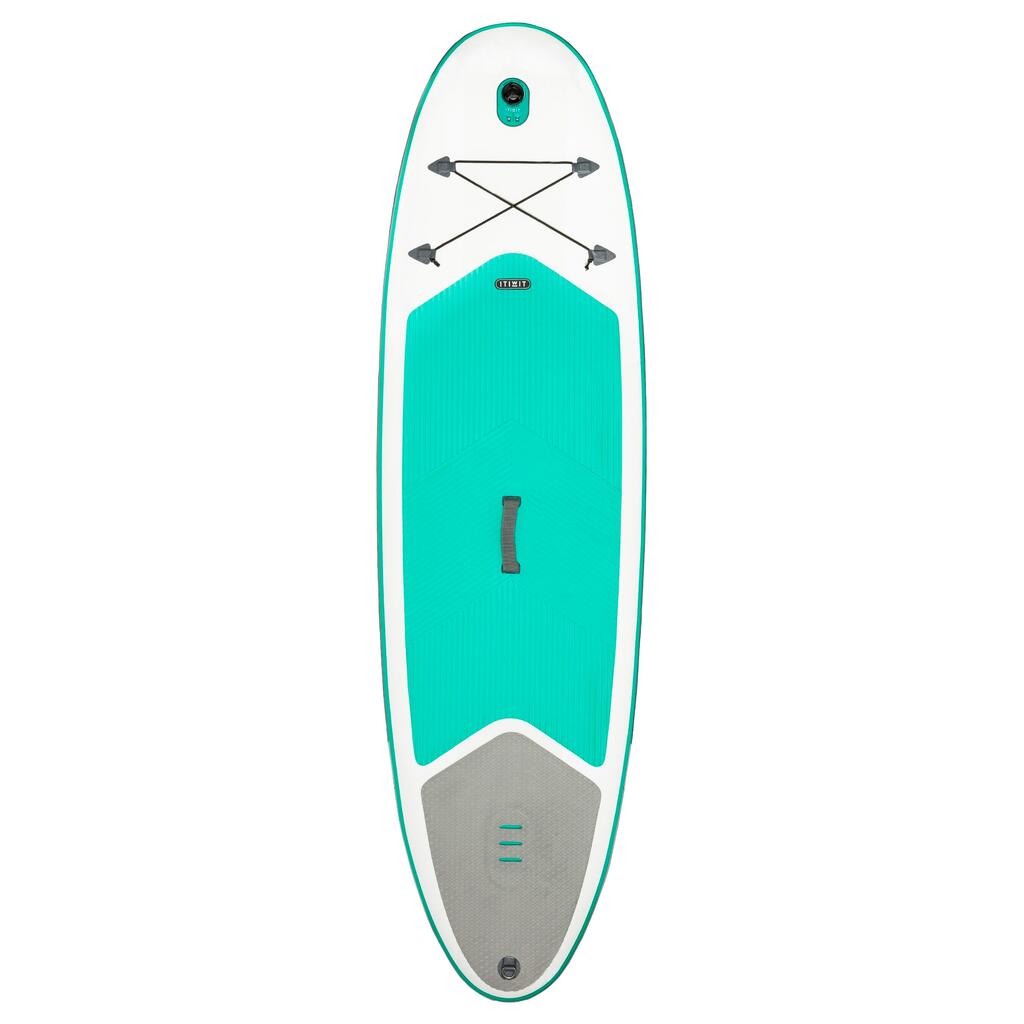 Standard fin guide rail inflatable SUP black
