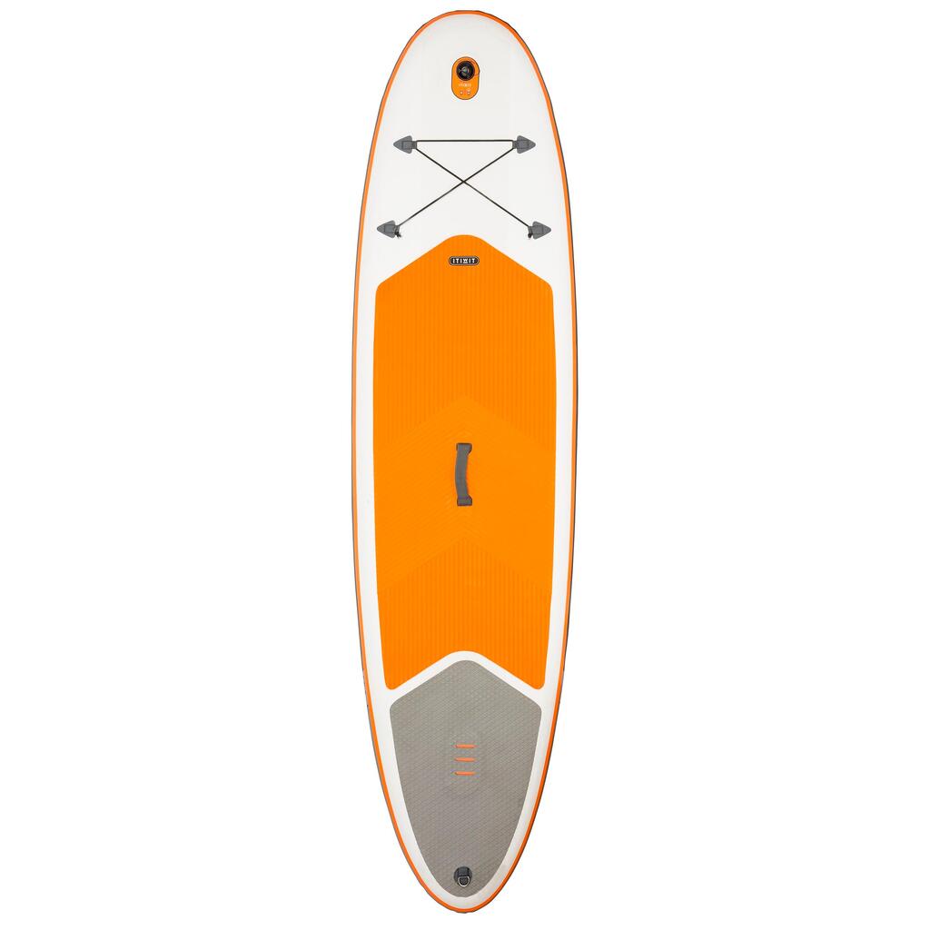 Standard fin guide rail inflatable SUP black