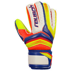 Gant gardien football enfant Serathor Finger Support bleu jaune