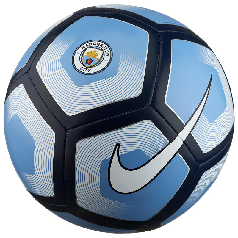 Manchester City futball labda, kék