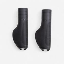City 500 Ergonomic Handlebar Grips - Black