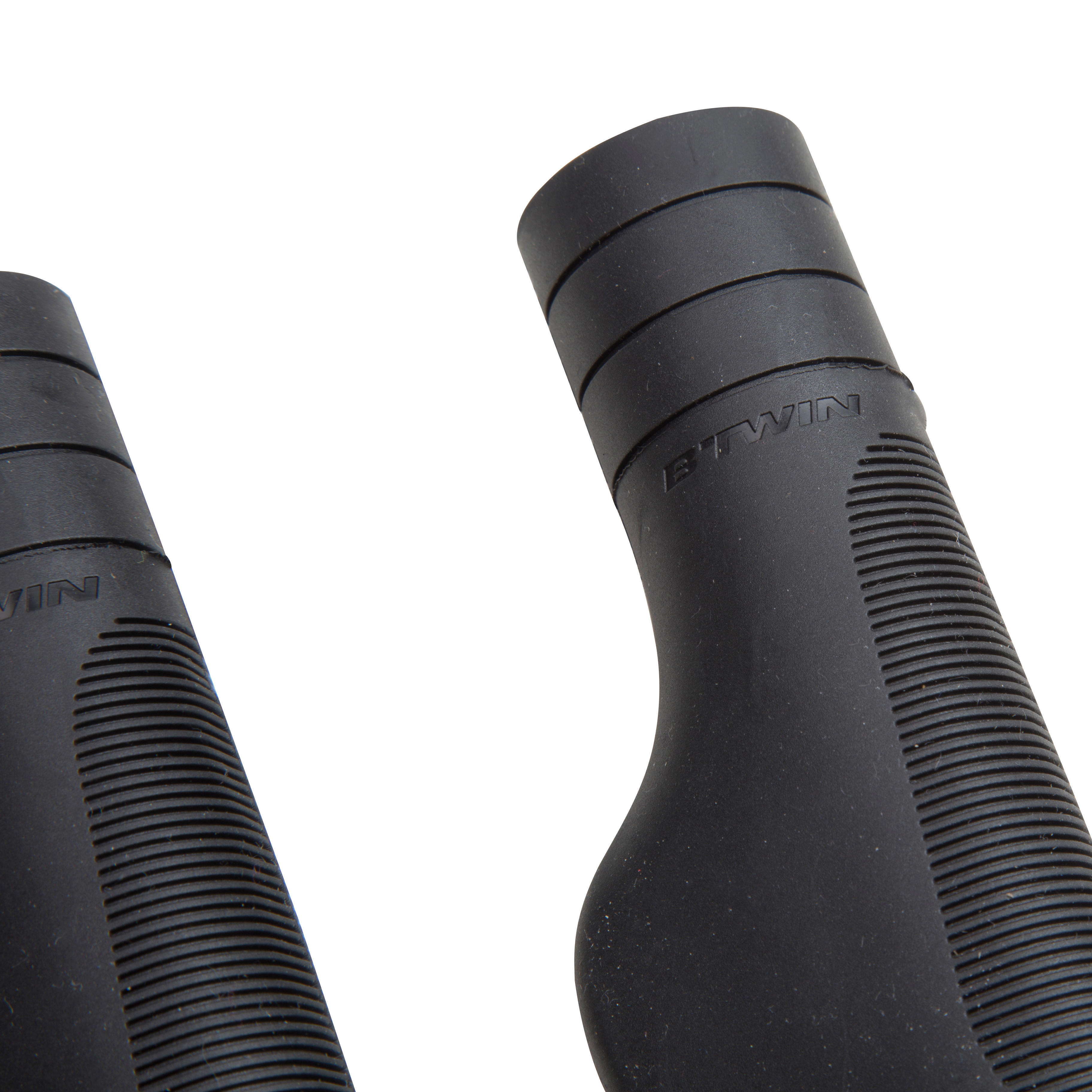 City 500 Ergonomic Handlebar Grips - DECATHLON