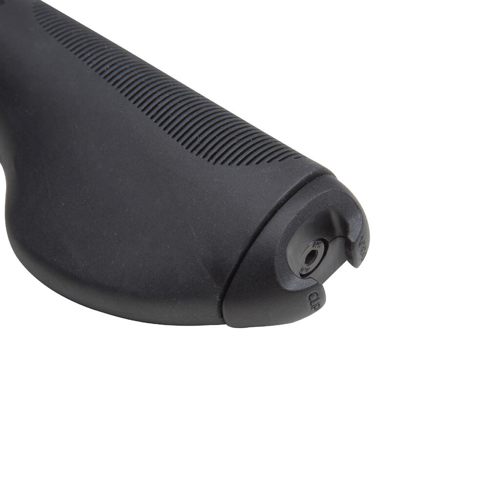 Crne ergonomske ručice za upravljač 500