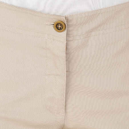 Women’s NH500 nature hiking trousers - Beige