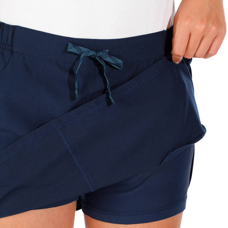 NH100 Women’s Country Walking Skort - Navy