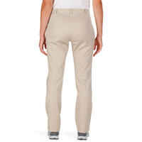 Women’s NH500 nature hiking trousers - Beige