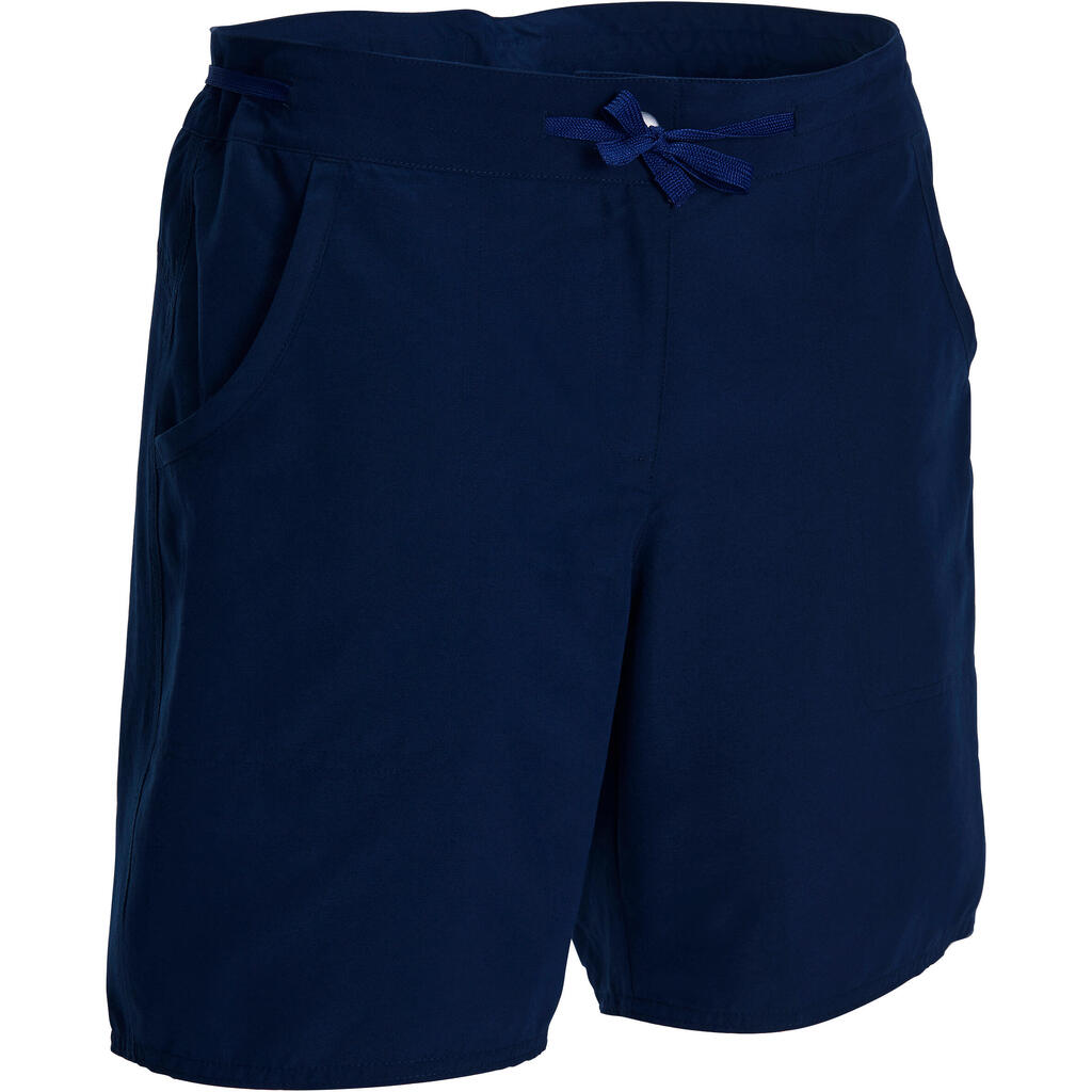 Wandershorts Forclaz 50 Damen marineblau