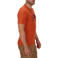 NH500 Men's Country Walking T-shirt - Heathered Brick