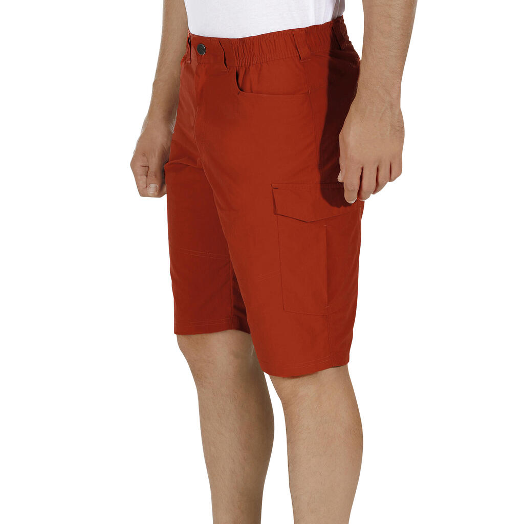 Wandershorts Forclaz 100 Herren rot