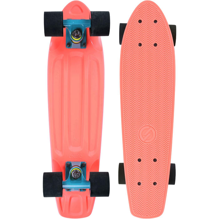 Oxelo Cruiser skateboard Yamba blauw koraal | Decathlon