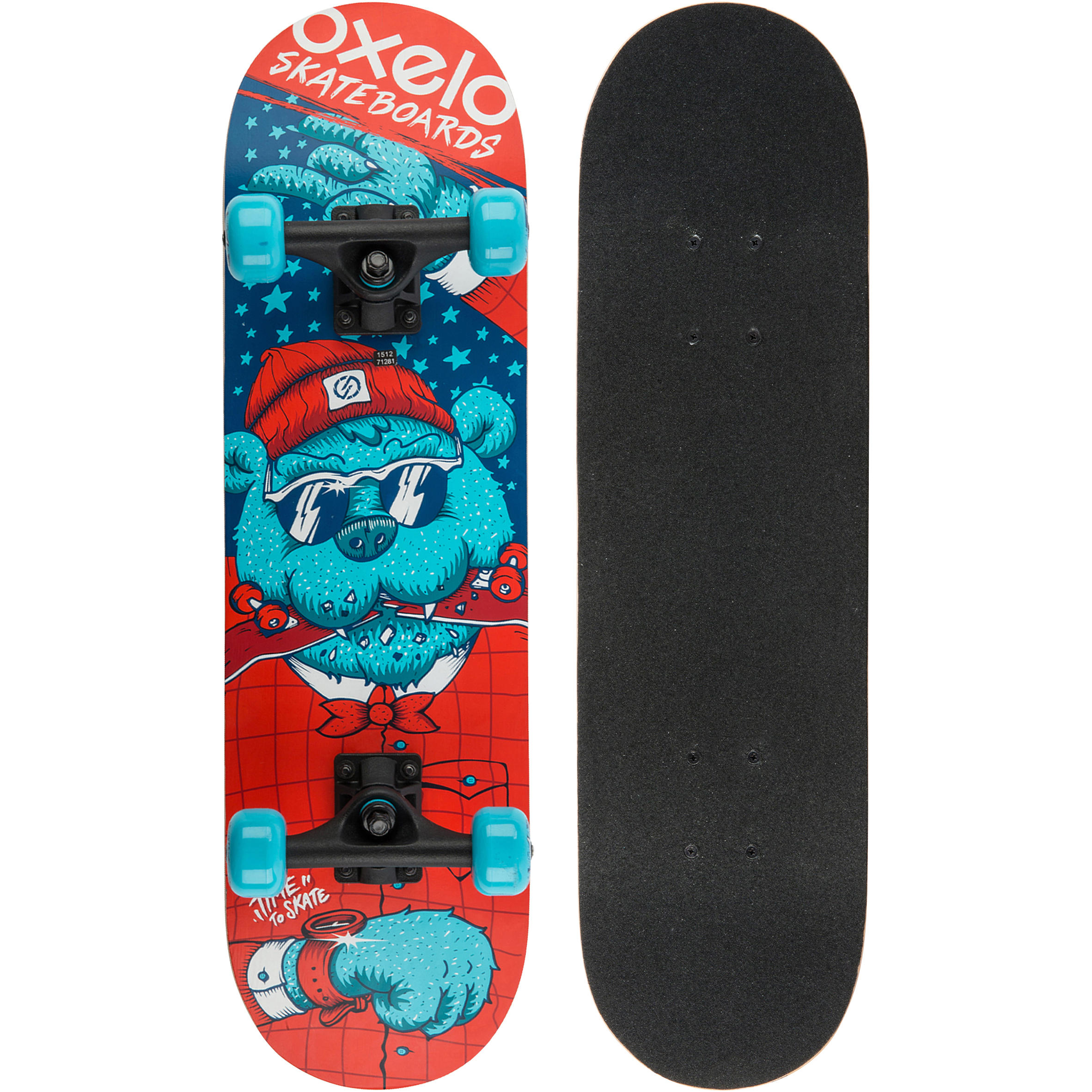foto van Skateboard PLAY120 BEAR voor kinderen