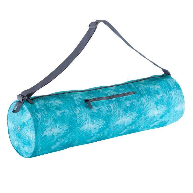 DOMYOS Yoga Mat Bag - Blue Print | Decathlon