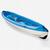 CANOE KAYAK DE RANDONNEE RIGIDE TAHE TOBAGO 3 PLACES (2 ADULTES + 1 ENFANT)