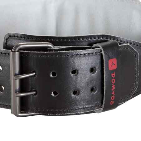 Leather Weight Training / Lifting Belt - Black