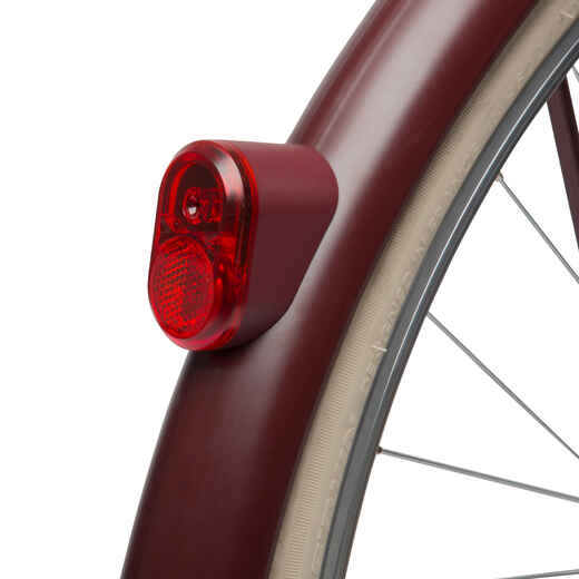 
      „Elops“ dinama varomas galinis dviračio žibintas, bordo spalvos
  