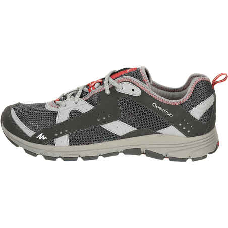 Arpenaz 200 Fresh men's ventilated hiking shoes red