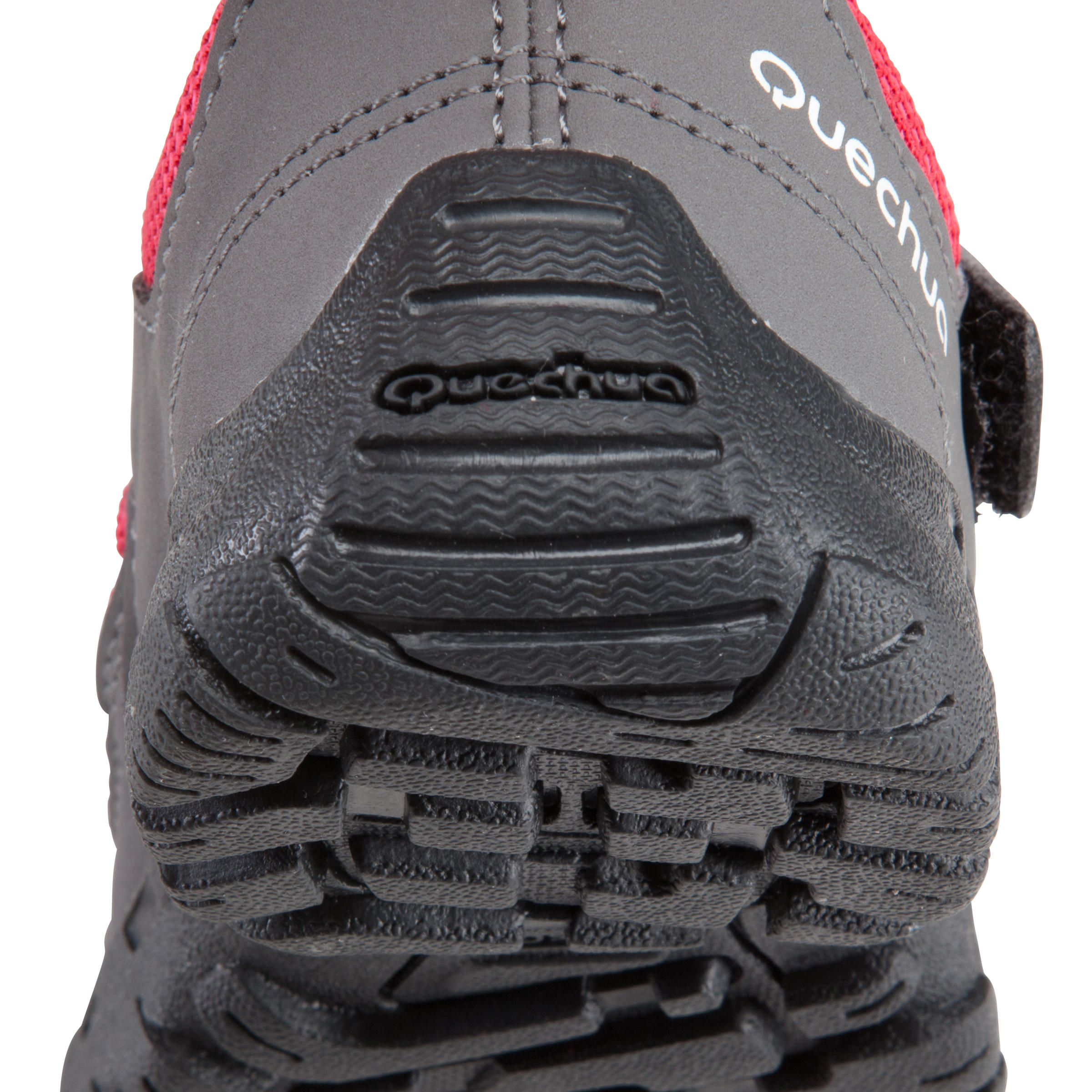 Arpenaz 50 Children's Rip-Tab Hiking Shoes pink 12/17