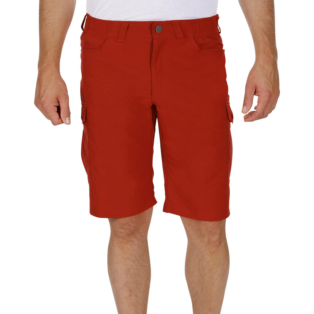 Wandershorts Forclaz 100 Herren rot