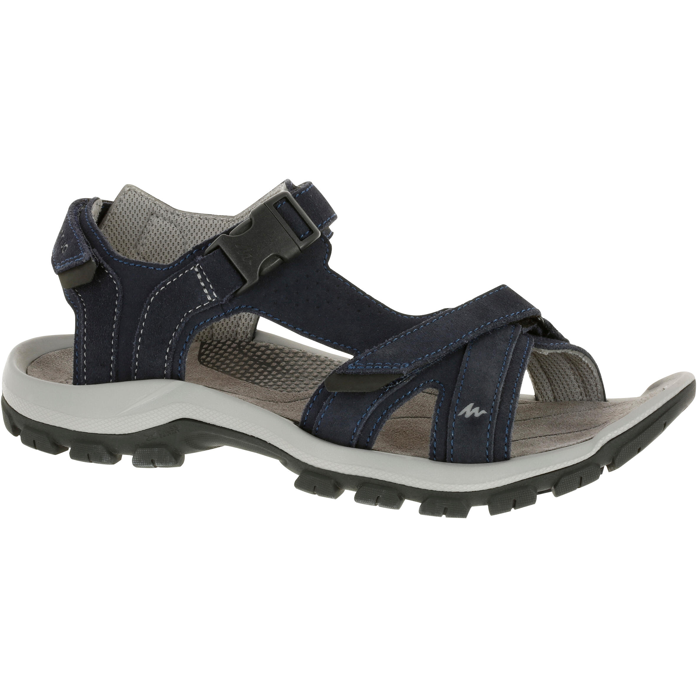navy blue walking sandals
