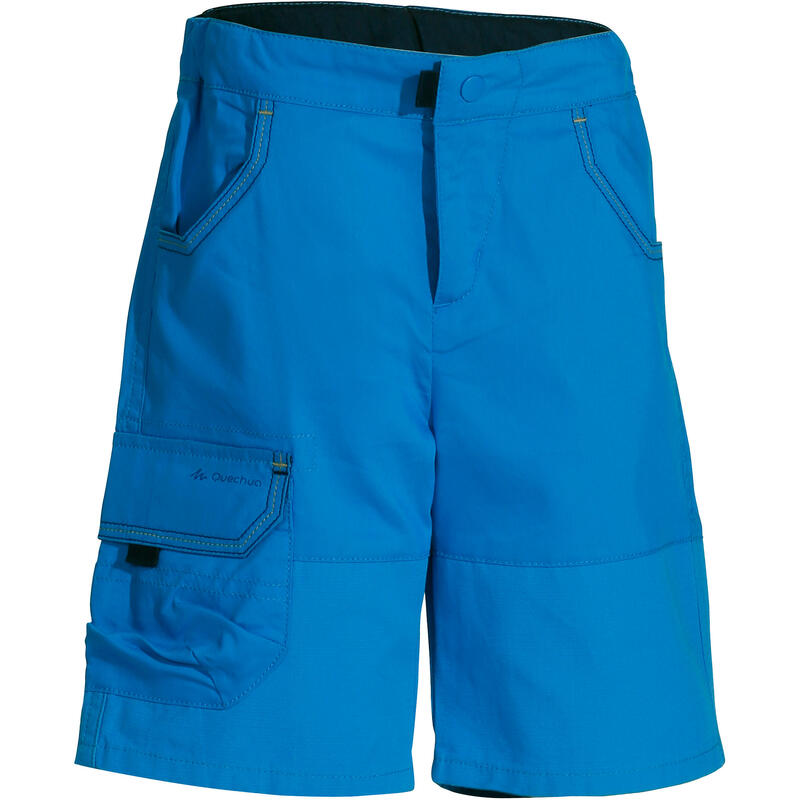 Short Randonnée enfant Hike 500 bleu