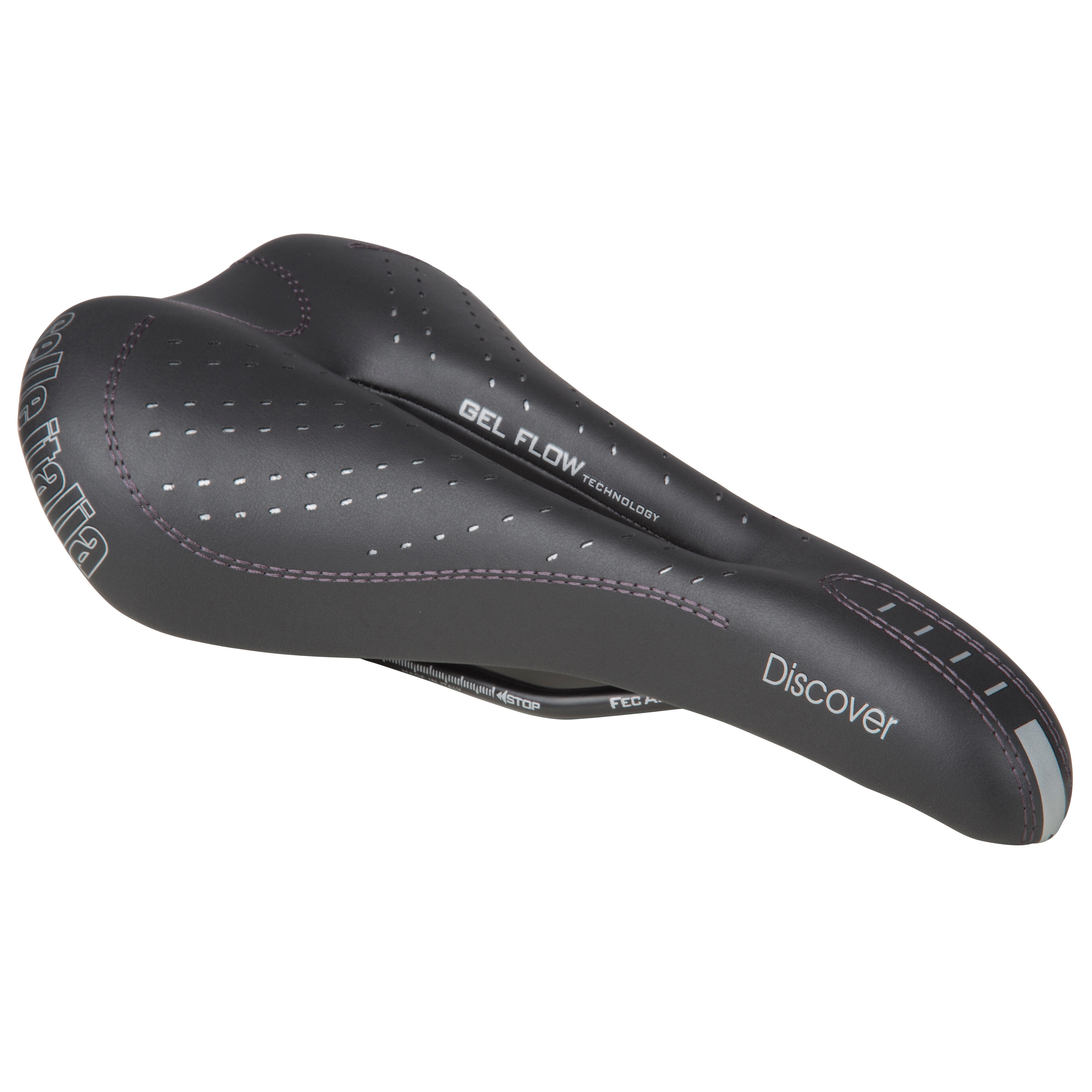 Discover Gel Flow Saddle - Decathlon