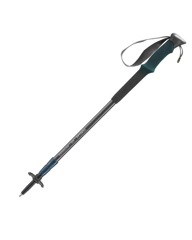 1 Anti-shock Hiking Pole - MT500 Anti-shock Grey