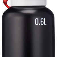 פתיחה מהירה, עשוי אלומיניום, בקבוק טיולים 500 - 0.6 ל', שחור