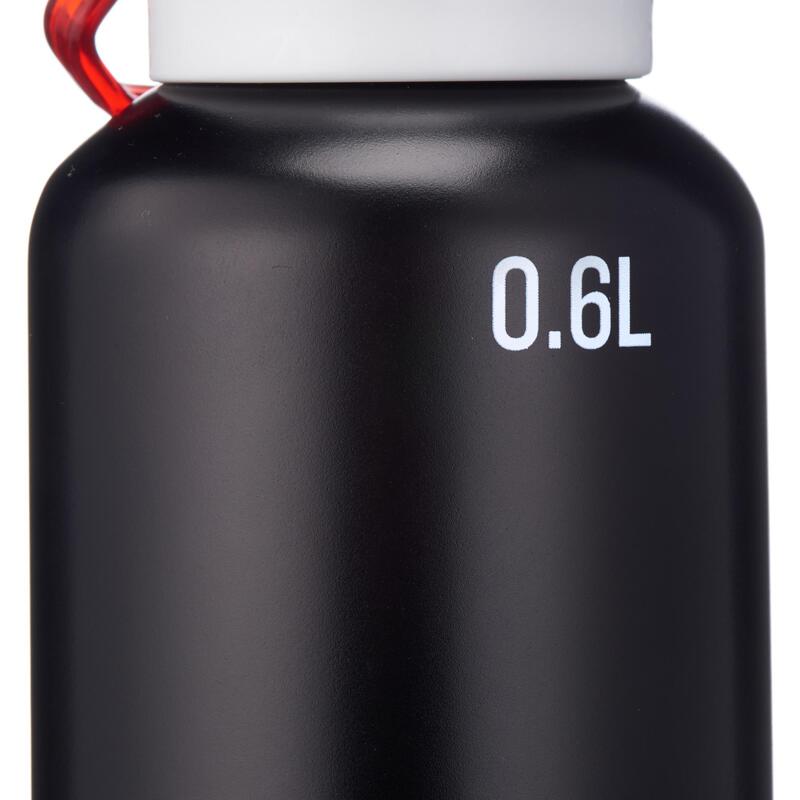 Trinkflasche Alu 0,6 L mit Schnellverschluss Wandern