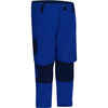 Wanderhose Zip-Off-Hose Bergwandern MH500 Kleinkinder Gr. 92–116 blau