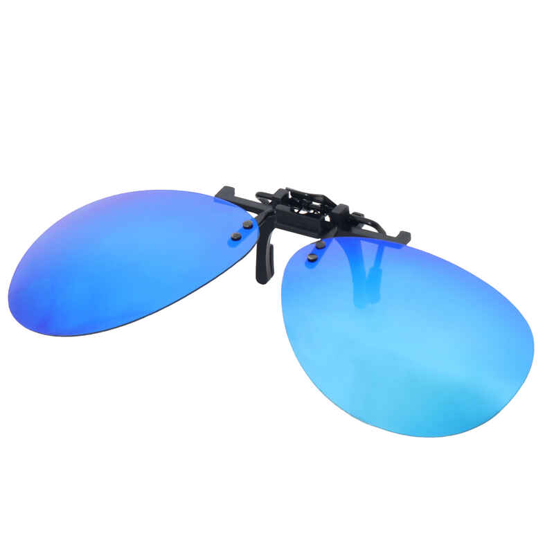 Adaptable clip-on MH ACC 120 polarising category 3 blue glasses