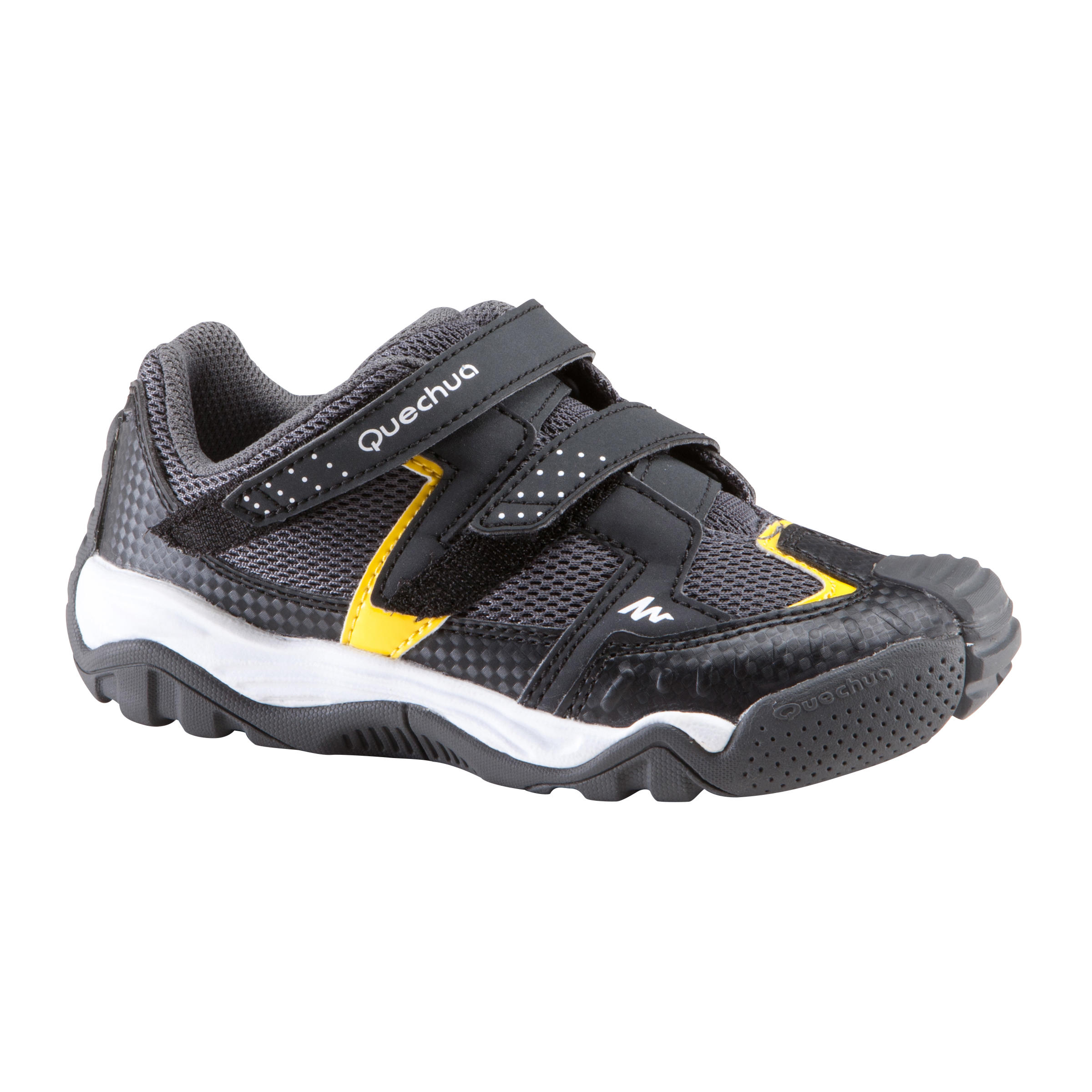 Crossrock Children's Hiking Shoes - Black/Yellow 1/17