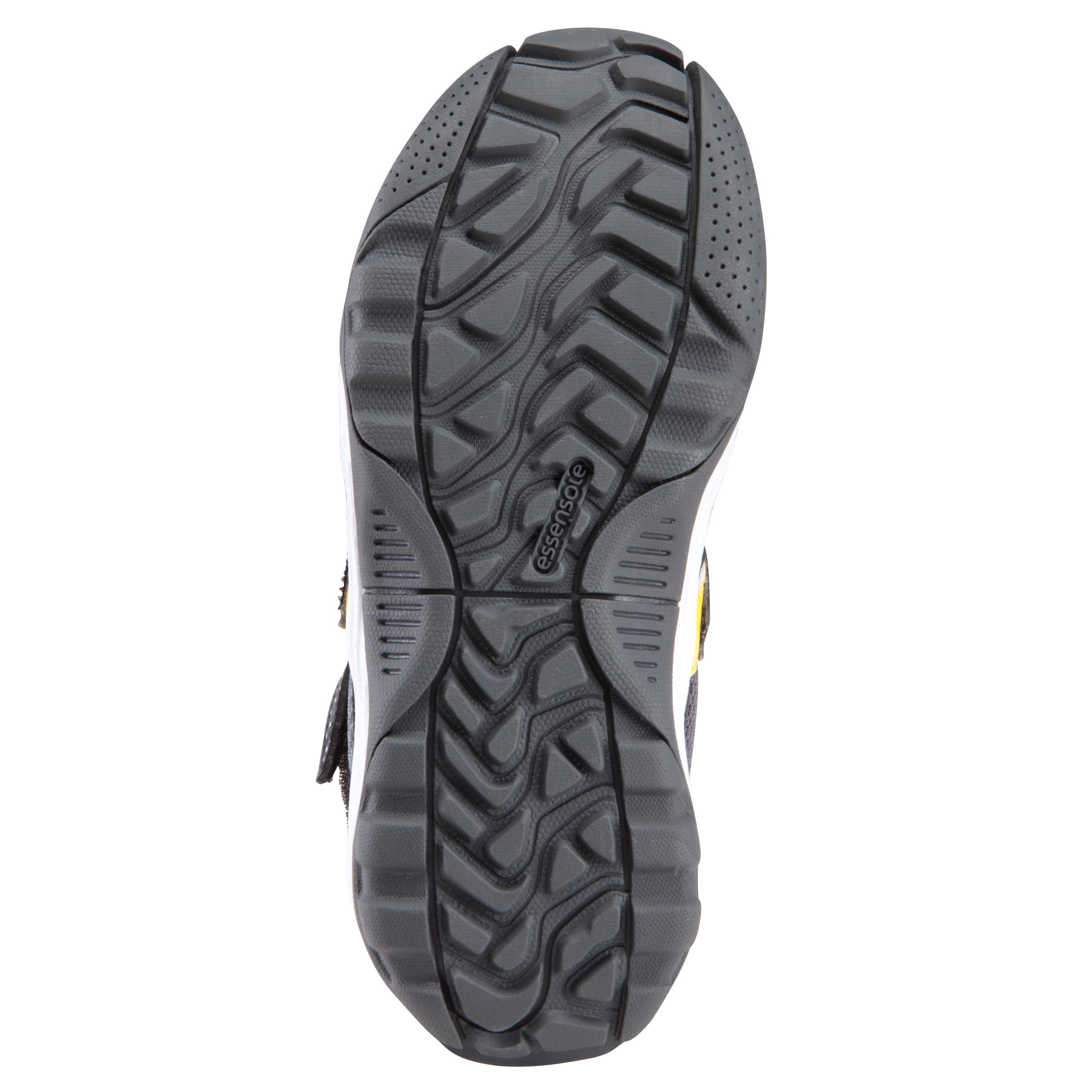 Crossrock Children's Hiking Shoes - Black/Yellow 5/17