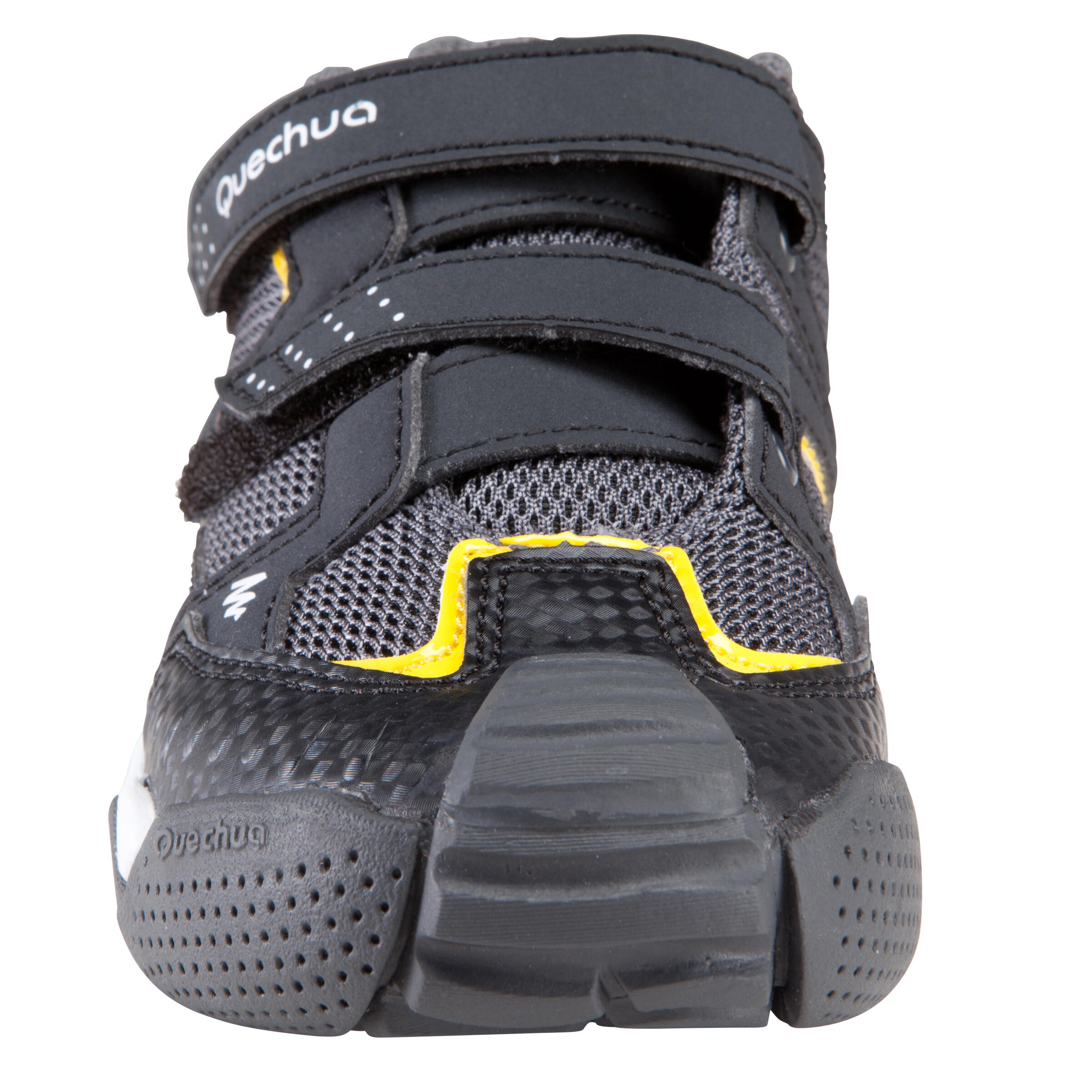 Crossrock Children's Hiking Shoes - Black/Yellow 3/17
