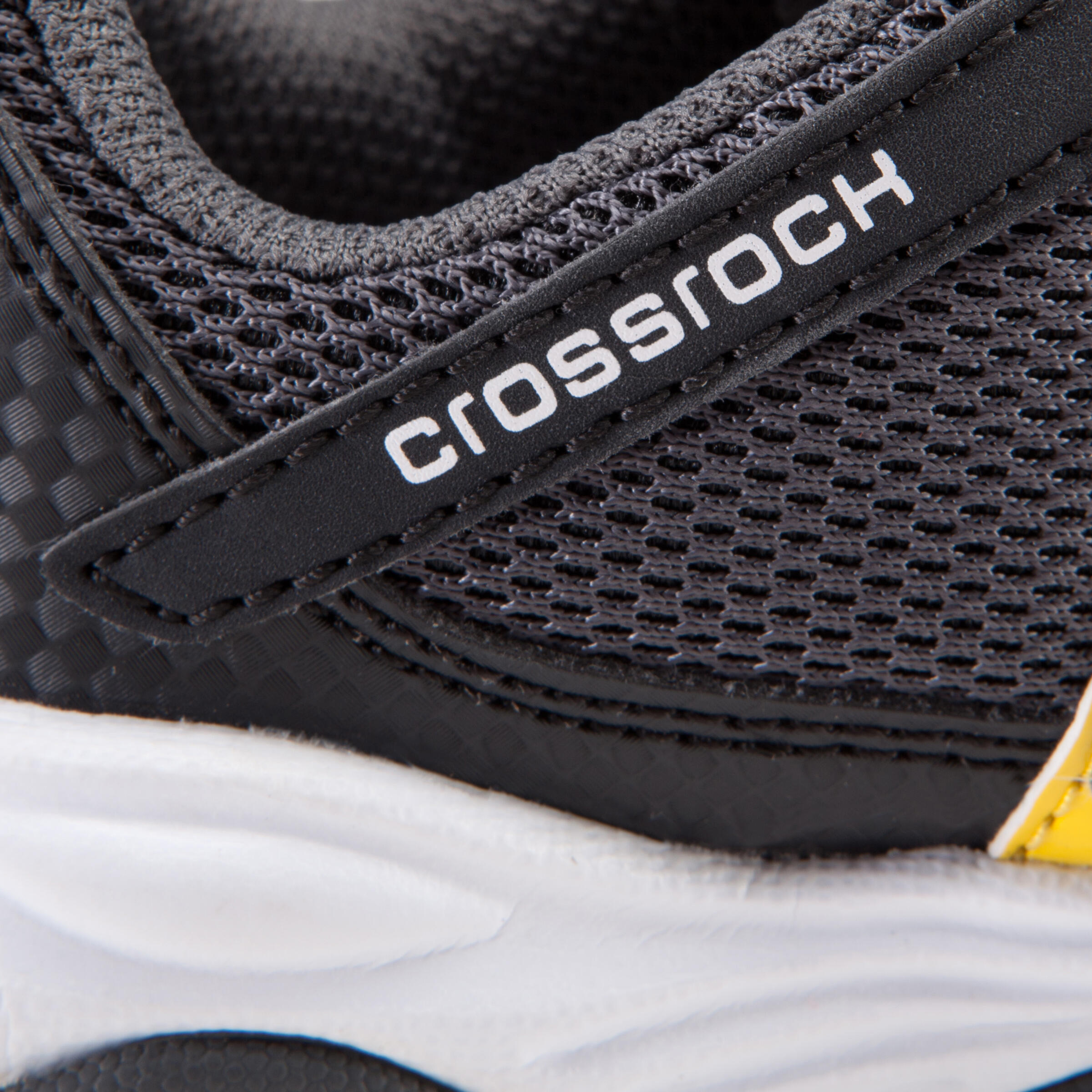 Crossrock Children's Hiking Shoes - Black/Yellow 13/17