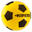 Mini Foam 300 Football - Yellow/Black