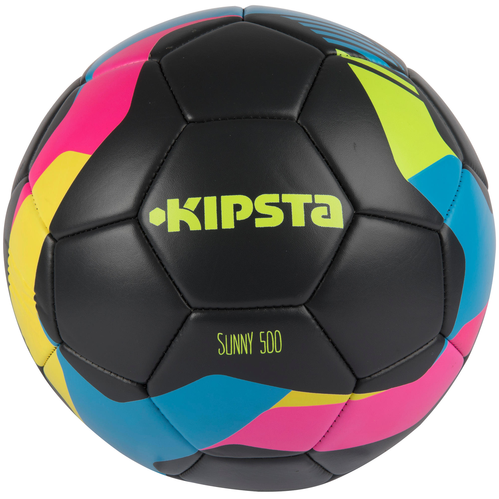 Sunny 500 Football Size 5 - Black/Pink 2/8