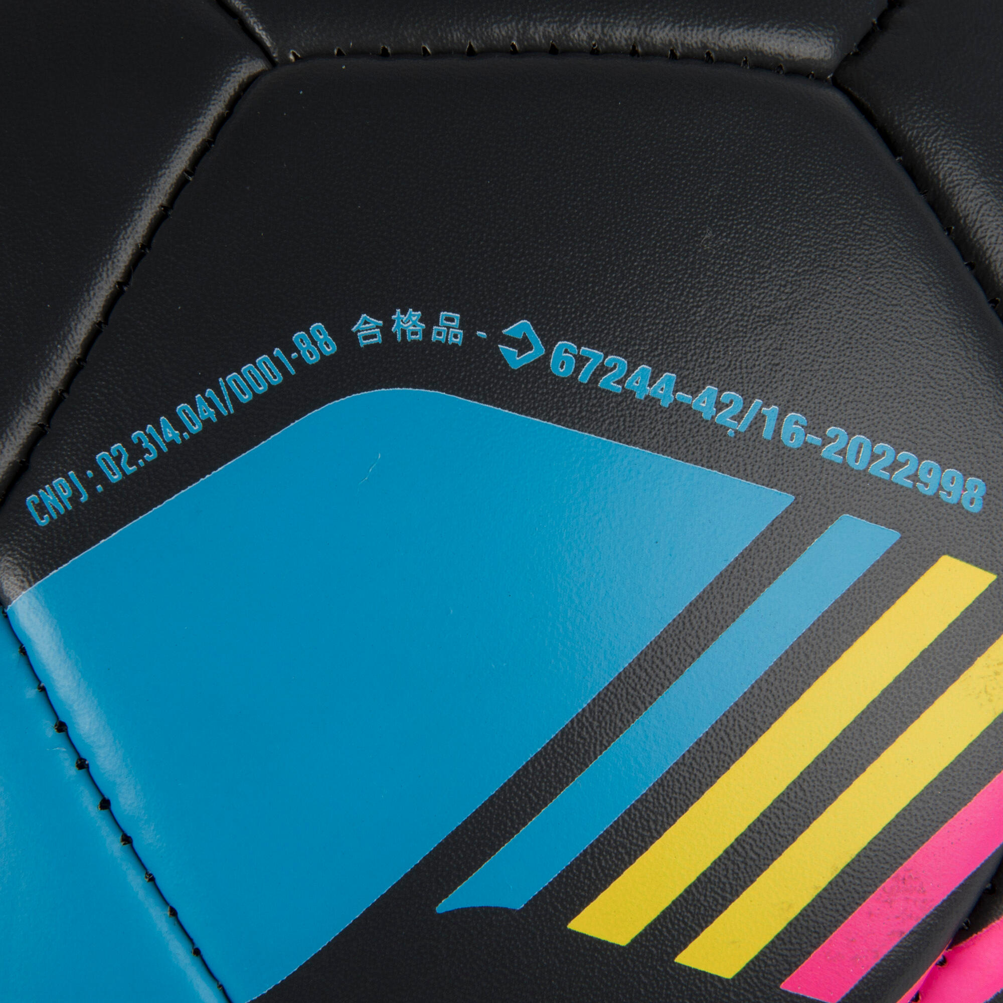 Sunny 500 Football Size 5 - Black/Pink 4/8