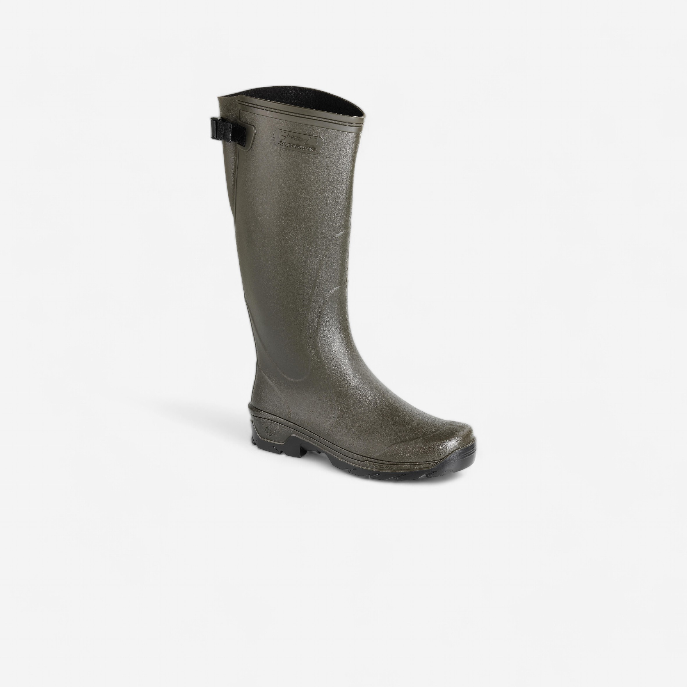 Bottes de pluie a soufflet imperméables homme glenarm 500 vertes - Chasse - Solognac- Clubs - Entreprises - Collectivités - Associations