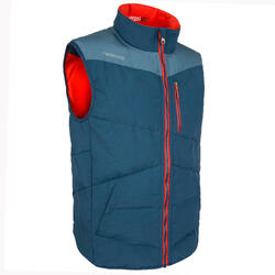 Gilet flottant réversible 50 N bateau homme IZEBER 2 bleu/gris/orange