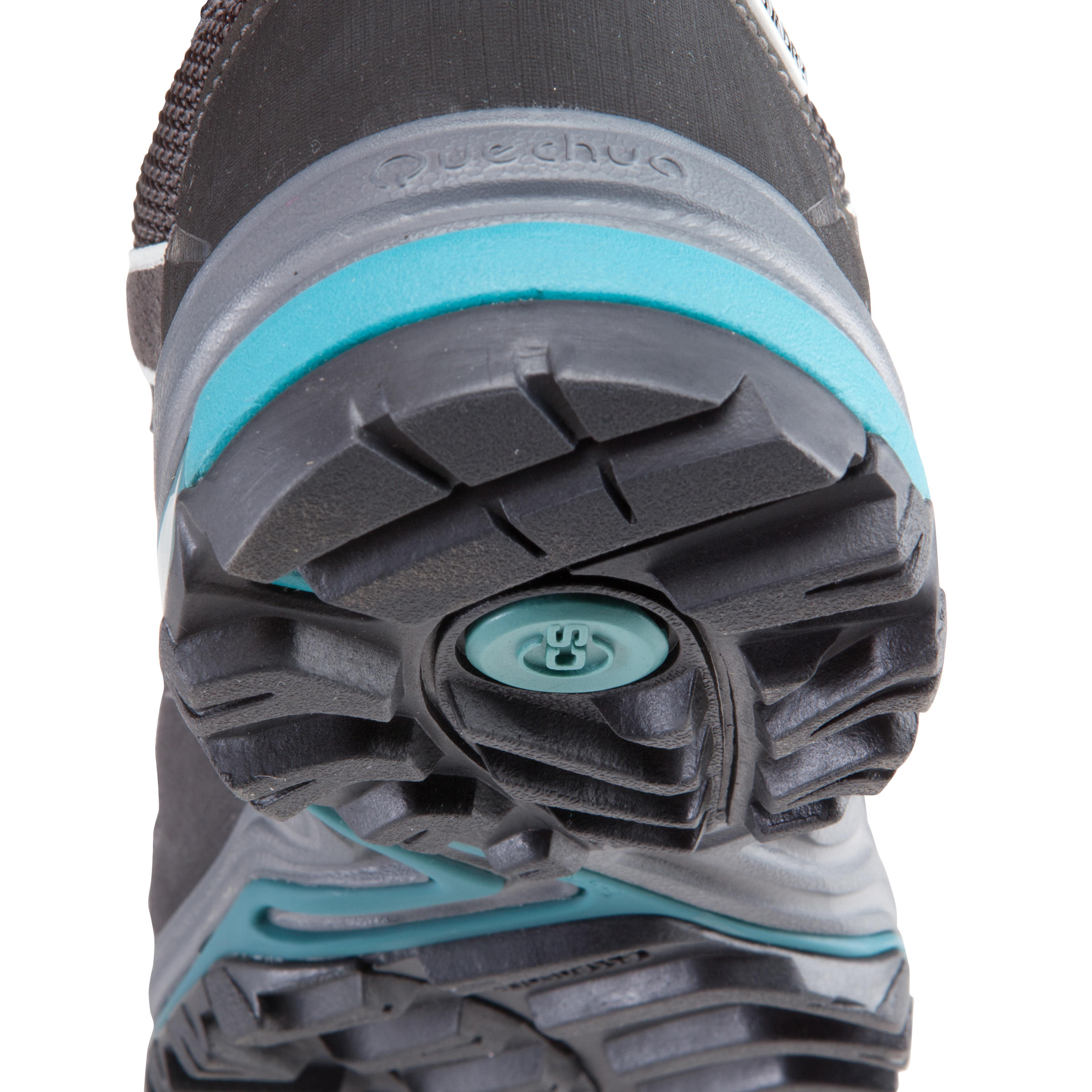 Forclaz Flex 3 waterproof mountain hiking trousers – Grey/ Blue 10/18
