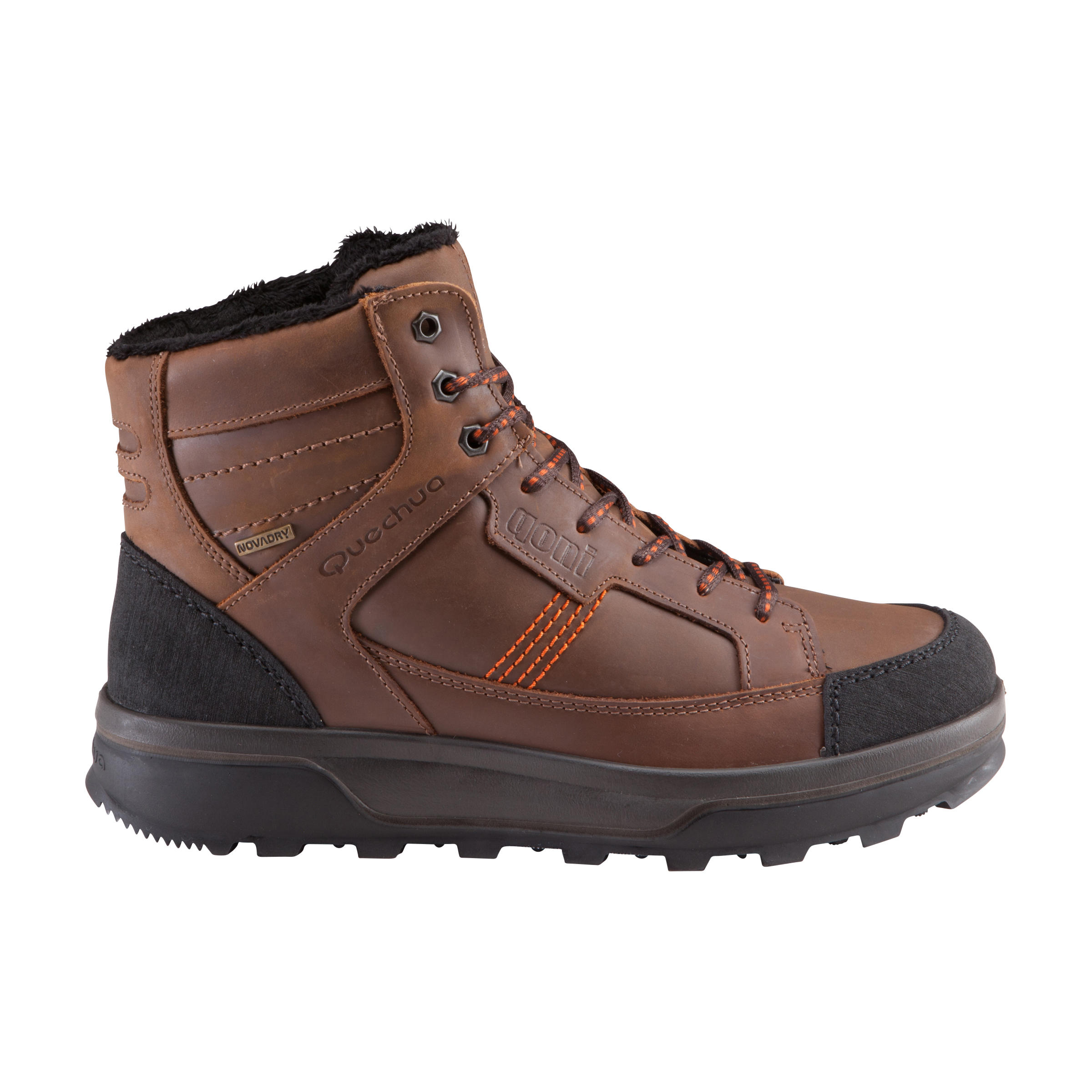 Hoge Wandelschoenen Warm Waterdicht Arpenaz 700 heren bruin 2/17