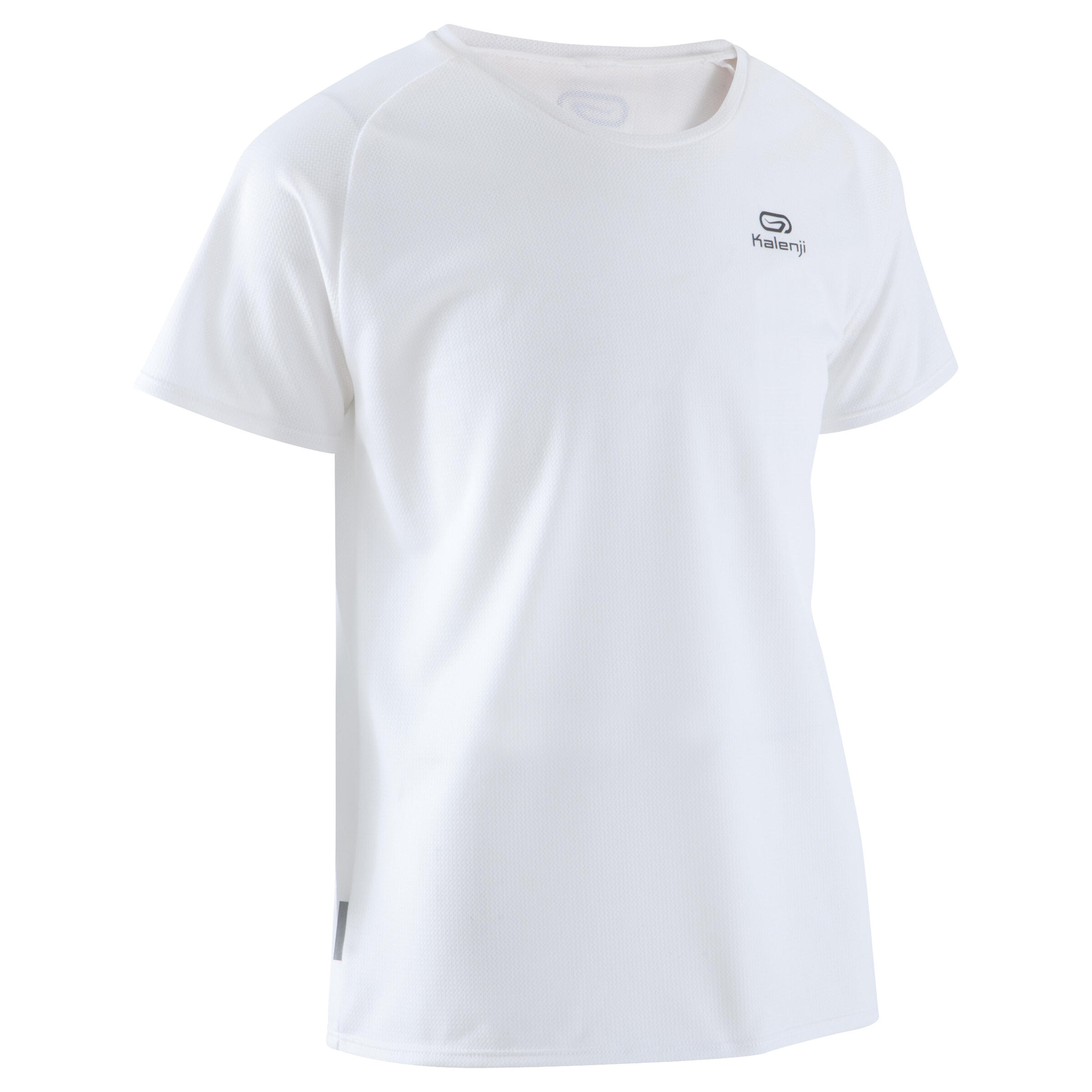 KALENJI Run Dry children's athletics T-shirt - white