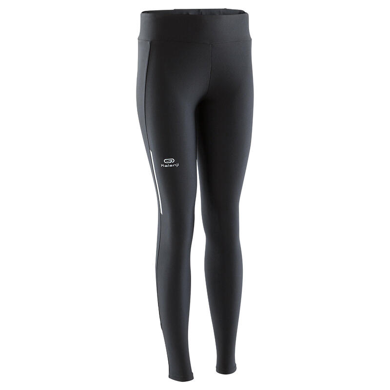 Women's Jogging Tights Run Dry - Black - Decathlon