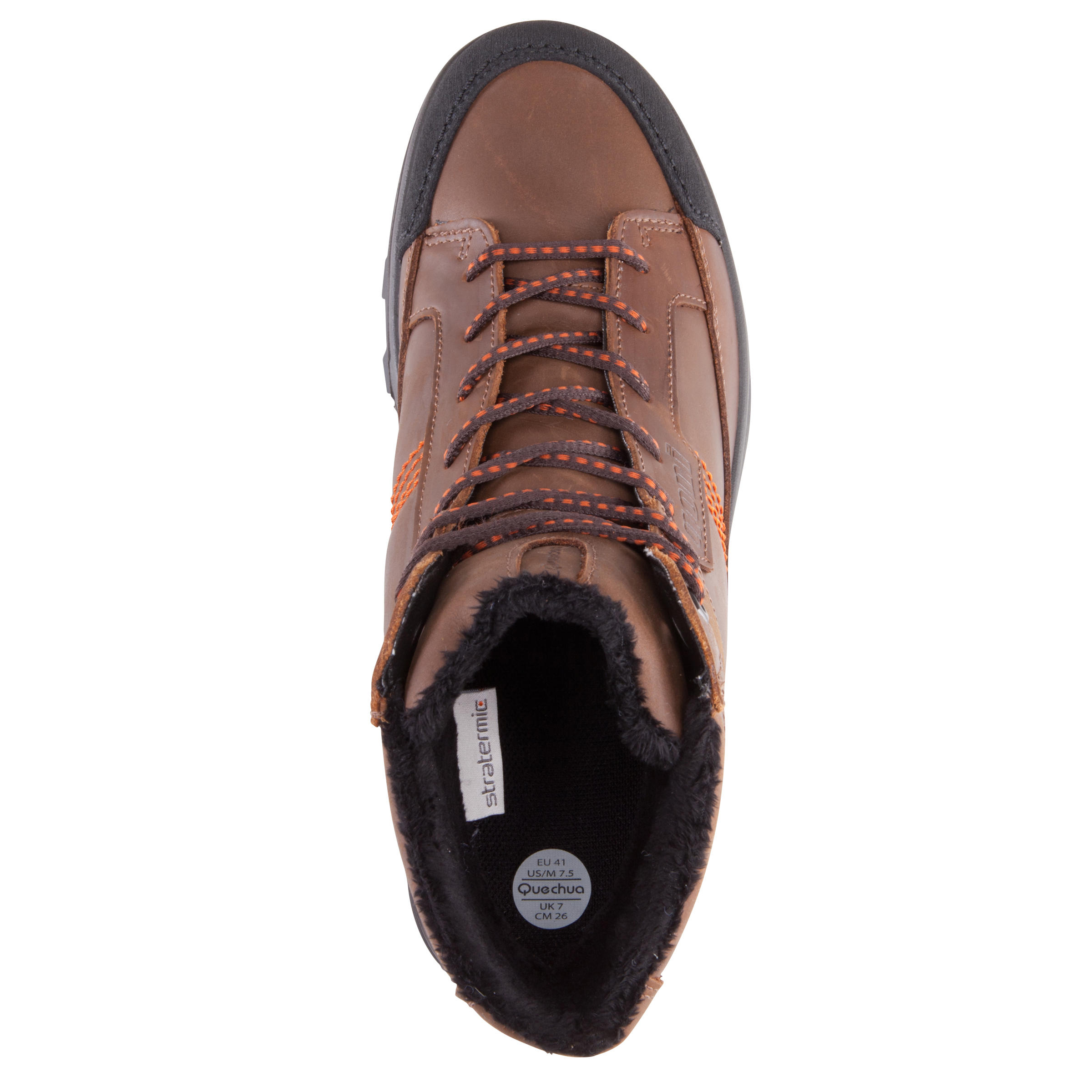Hoge Wandelschoenen Warm Waterdicht Arpenaz 700 heren bruin 7/18