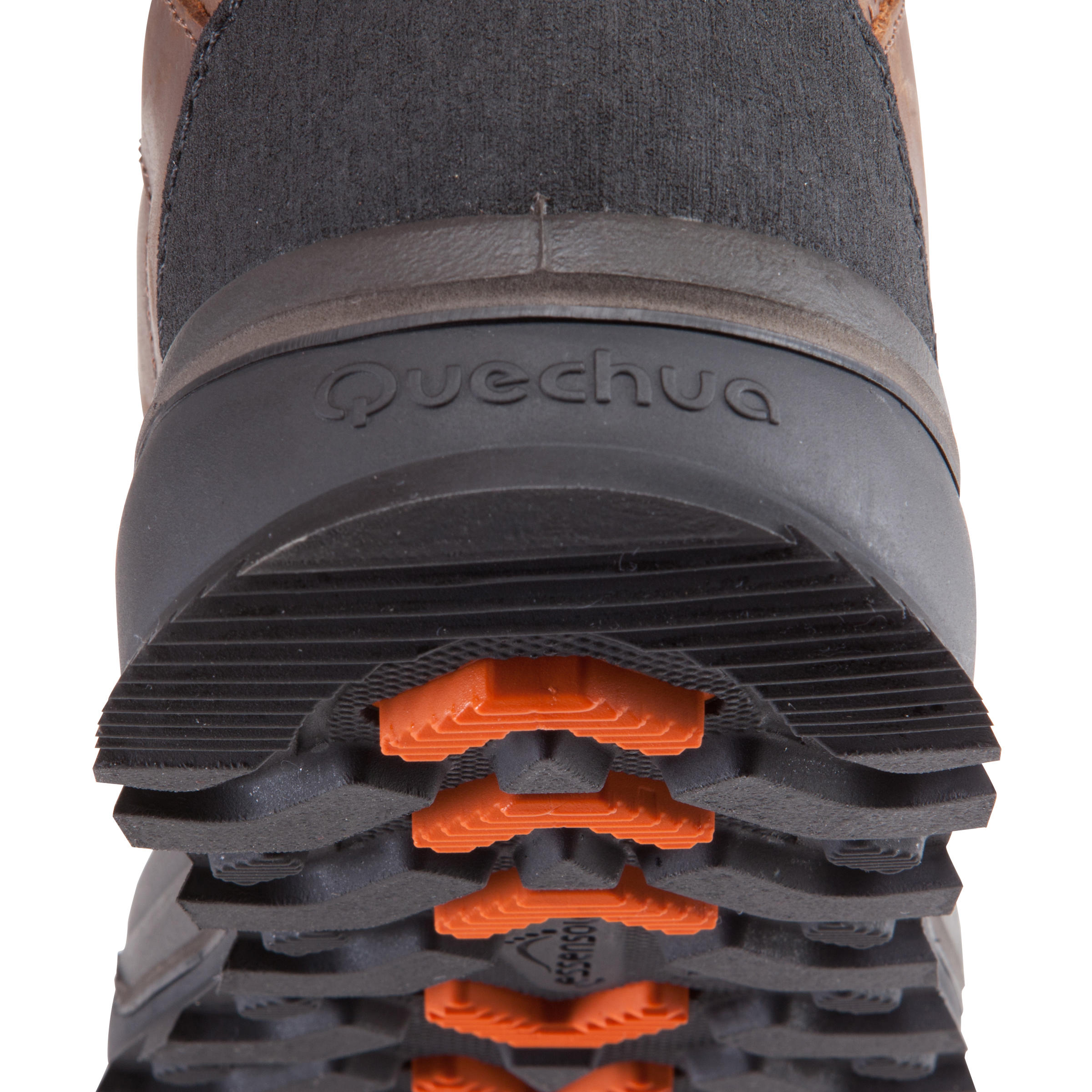 Hoge Wandelschoenen Warm Waterdicht Arpenaz 700 heren bruin 13/18